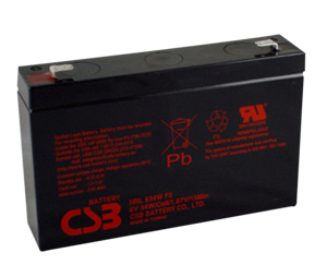 BATTERY, SEALED LEAD ACID, 9.0 AH, 6 V by CSB TECHNOLOGIES BATTERY, SEALED LEAD ACID, 9.0 AH, 6 V by CSB TECHNOLOGIES
