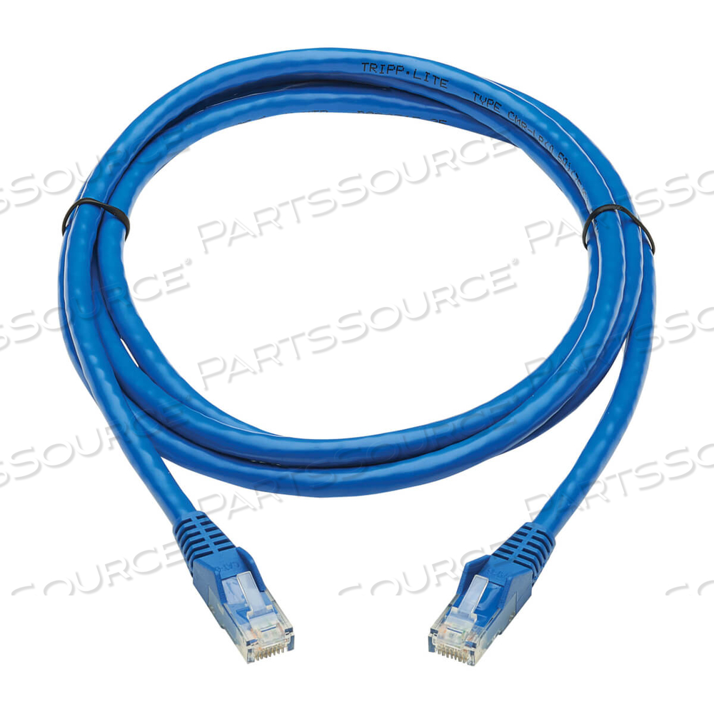 CAT6 PATCH CABLE UTP SNAGLESS W/ POE CMR-LP BLUE RJ45 M/M 6FT by Tripp Lite CAT6 PATCH CABLE UTP SNAGLESS W/ POE CMR-LP BLUE RJ45 M/M 6FT by Tripp Lite