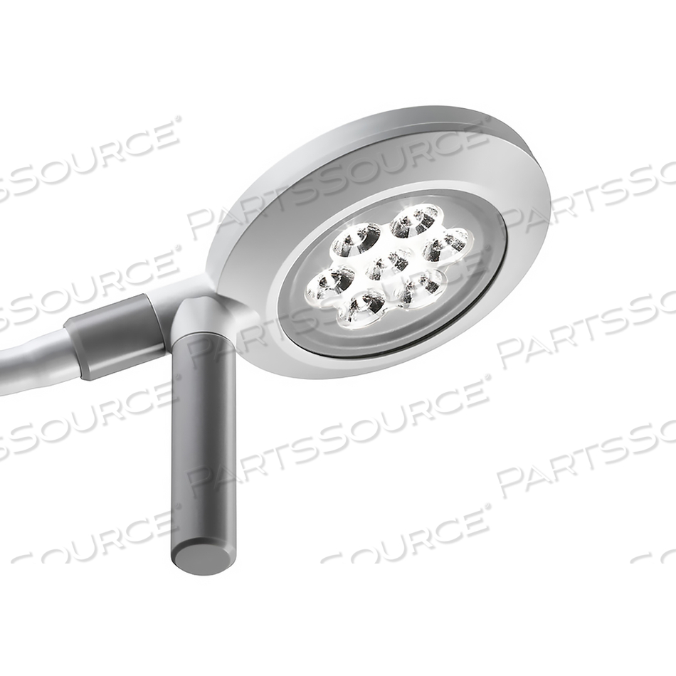 EXAMINATION GOOSENECK LUMINAIRE WITH RAIL MOUNT LED 13 by Waldmann USA