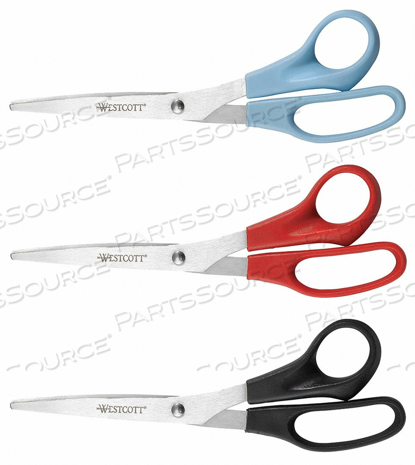 MULTIPURPOSE SCISSORS 8 IN L PK3 by Westcott