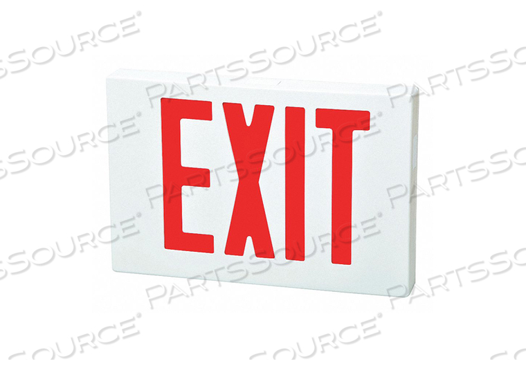 EXIT SIGN LED 7-3/4 H X 1-3/4 D by Fulham