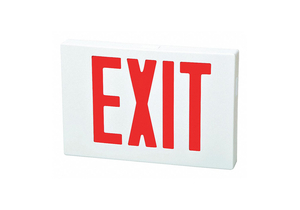 EXIT SIGN LED 7-3/4 H X 1-3/4 D by Fulham