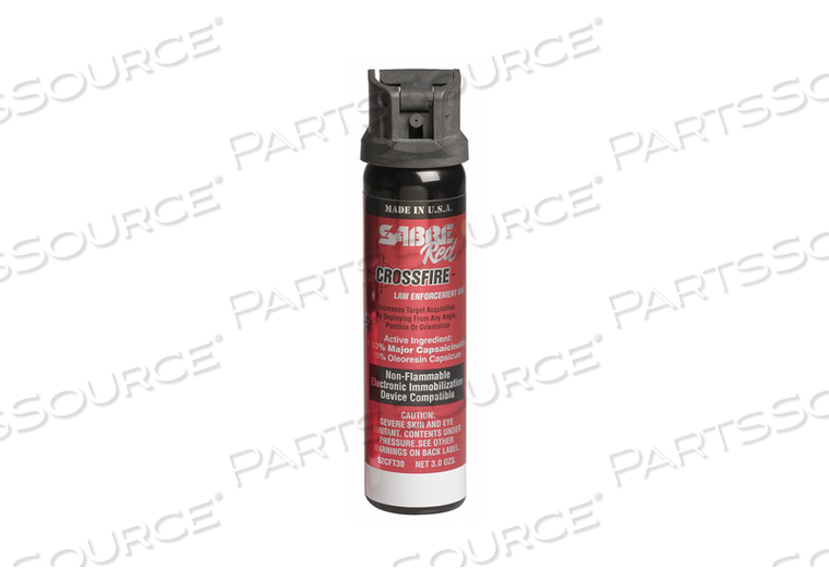 PEPPER SPRAY CROSSFIRE STREAM 16 SHOT by Sabre PEPPER SPRAY CROSSFIRE STREAM 16 SHOT by Sabre