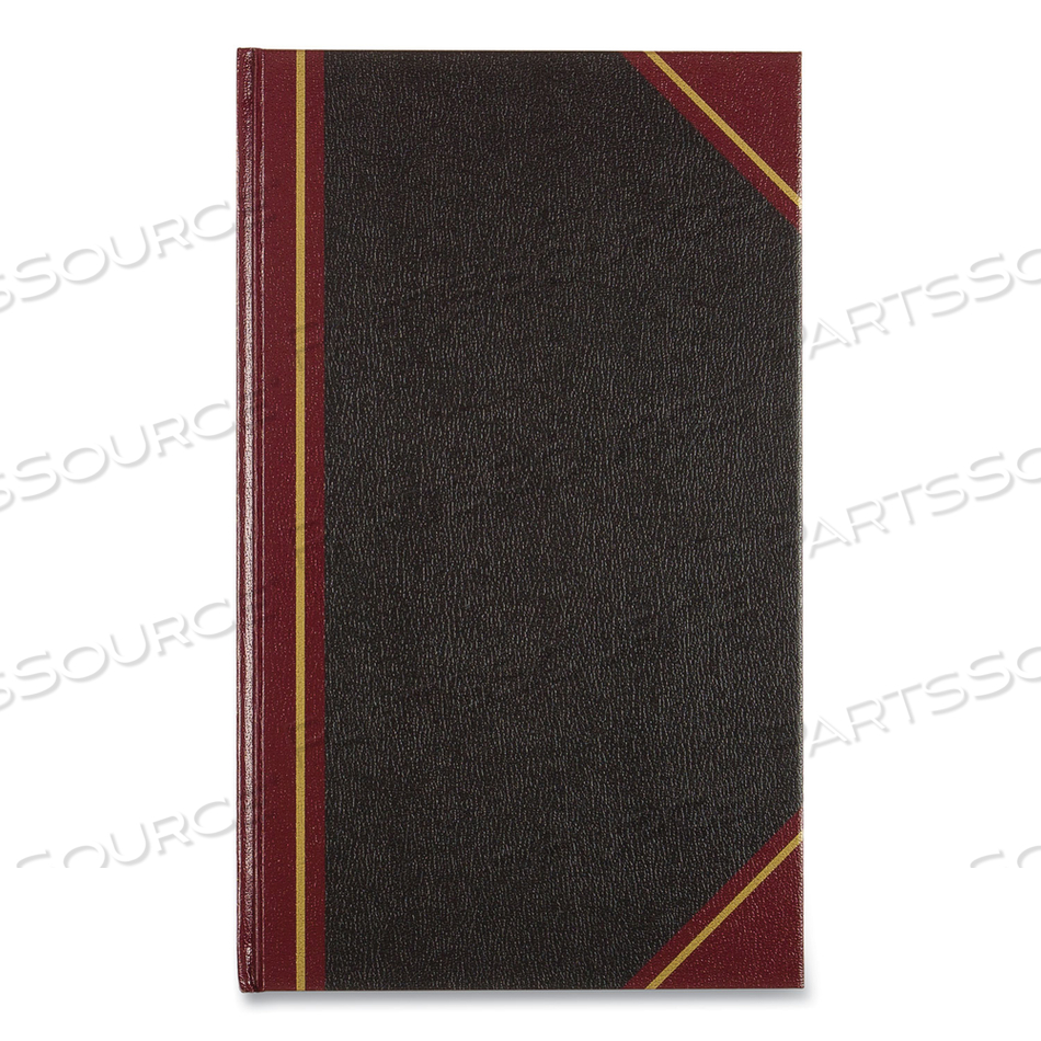 TEXTHIDE RECORD BOOK, 1 SUBJECT, MEDIUM/COLLEGE RULE, BLACK/BURGUNDY COVER, 14 X 8.5, 500 SHEETS by National TEXTHIDE RECORD BOOK, 1 SUBJECT, MEDIUM/COLLEGE RULE, BLACK/BURGUNDY COVER, 14 X 8.5, 500 SHEETS by National