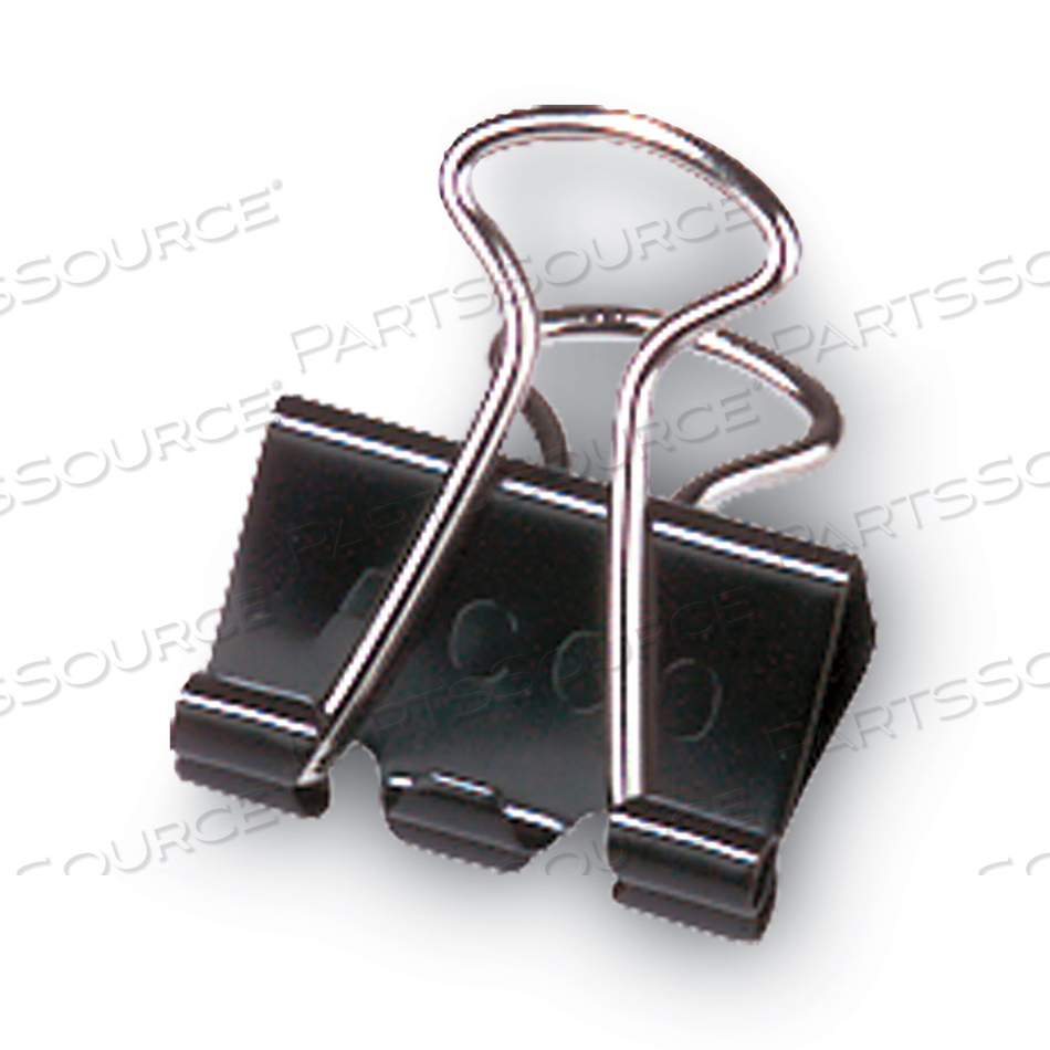 BINDER CLIPS, LARGE, BLACK/SILVER by ACCO Brands BINDER CLIPS, LARGE, BLACK/SILVER by ACCO Brands