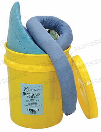 SPILL KIT OIL-BASED LIQUIDS BLUE by Spilfyter SPILL KIT OIL-BASED LIQUIDS BLUE by Spilfyter