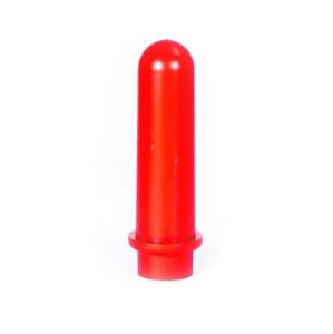 TUBE HOLDER, 17MM X 100MM, RED, PACK OF 6 by Drucker Diagnostics, Inc. (formerly QBC Diagnostics)