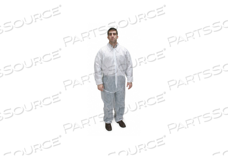 COVERALLS, ANKLE CLOSURE ELASTIC, ANSI 107 PERFORMANCE CLASS NOT APPLICABLE, ANTI-STATIC NO, ATTACHED GLOVE MATERIAL NOT APPLICABLE, ATTACHE by Condor COVERALLS, ANKLE CLOSURE ELASTIC, ANSI 107 PERFORMANCE CLASS NOT APPLICABLE, ANTI-STATIC NO, ATTACHED GLOVE MATERIAL NOT APPLICABLE, ATTACHE by Condor