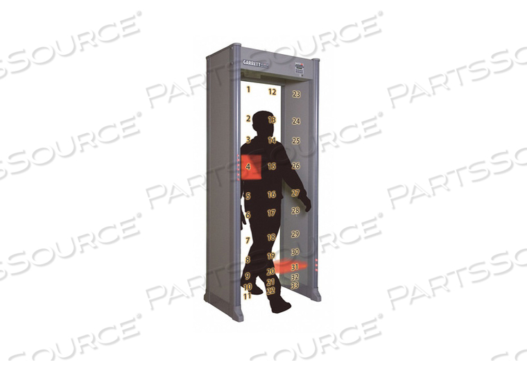 WALK-THROUGH METAL DETECTOR by Garrett Metal Detectors WALK-THROUGH METAL DETECTOR by Garrett Metal Detectors