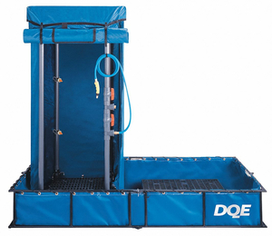 DECONTAMINATION SHOWER SINGLE 43X46X88 by DQE, Inc.