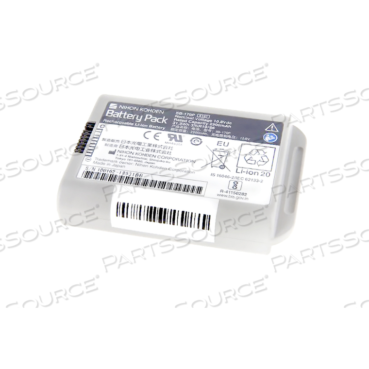 RECHARGEABLE BATTERY PACK FOR BSM-1700 by Nihon Kohden America