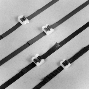 5/8" PLASTIC BUCKLES WHITE FOR 5/8" POLYPROPYLENE STRAPPING, 1000 PACK by PAC Strapping Products Inc.
