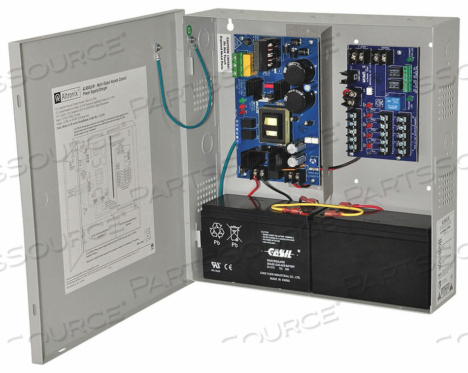 POWER SUPPLY 5PTC 12VDC OR 24VDC @ 6A by Altronix Corporation POWER SUPPLY 5PTC 12VDC OR 24VDC @ 6A by Altronix Corporation