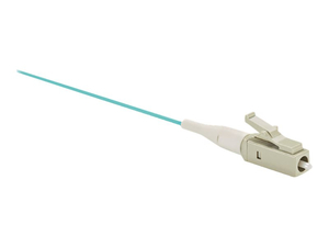 PANDUIT NETKEY - PIGTAIL - LC MULTI-MODE (M) - 1 M - FIBER OPTIC - 50 / 125 MICRON - OM3 - AQUA by Panduit