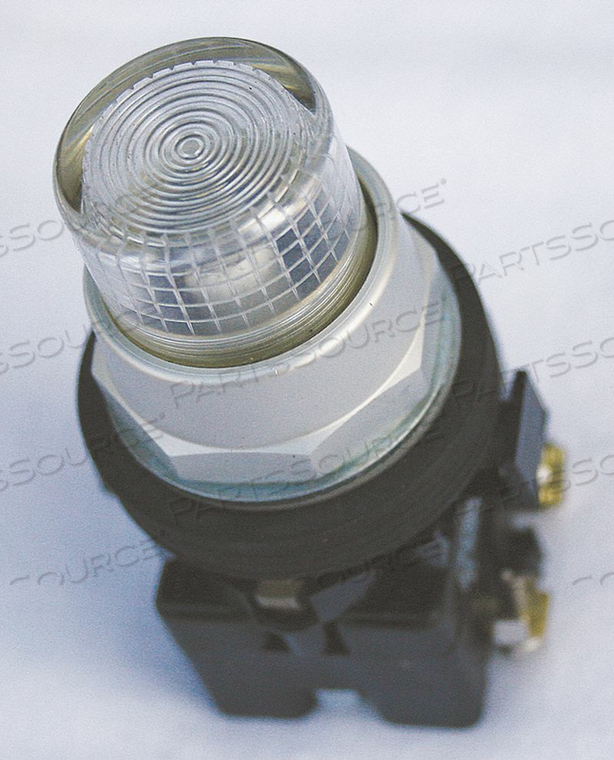 PILOT LIGHT LENS 30MM CLEAR PLASTIC by Eaton