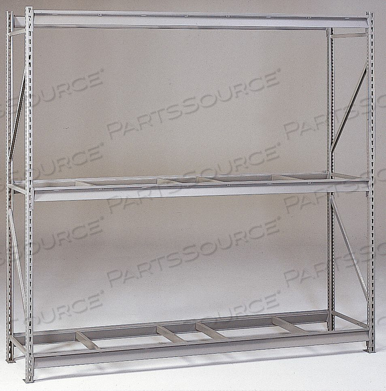 BULK RACK STARTER 96 H 60 W 24 D GRAY by Tennsco Corp.