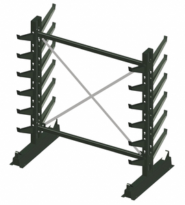 CANTILEVER RACK STARTER 7 FT H by Jarke CANTILEVER RACK STARTER 7 FT H by Jarke