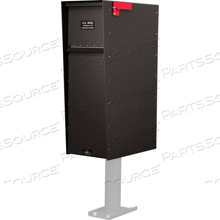 LLA5RSUP SUPREME REAR ACCESS ALUMINUM LETTER LOCKER MAILBOX BRONZE 