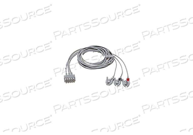 3 LEAD MULTI PIN ECG CABLE 