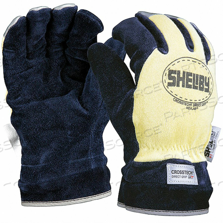 FIREFIGHTERS GLOVES XL COWHIDE LTHR PR by Shelby FIREFIGHTERS GLOVES XL COWHIDE LTHR PR by Shelby