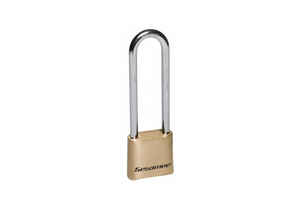 COMBINATION PADLOCK 1 3/4IN RECTGLE GOLD by Sesamee