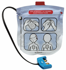 PEDIATRIC ELECTRODE PADS 7 IN L PR by Defibtech