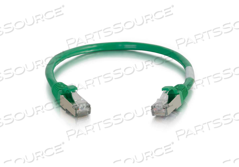 PATCH CABLE, 26 AWG CABLE, PVC, GREEN, RJ-45 MALE, RJ-45 MALE, 4 PAIR CONDUCTORS, CAT6, 75 DEG C, MEETS ANSI/TIA 568 C.2 by Legrand AV (C2G) PATCH CABLE, 26 AWG CABLE, PVC, GREEN, RJ-45 MALE, RJ-45 MALE, 4 PAIR CONDUCTORS, CAT6, 75 DEG C, MEETS ANSI/TIA 568 C.2 by Legrand AV (C2G)