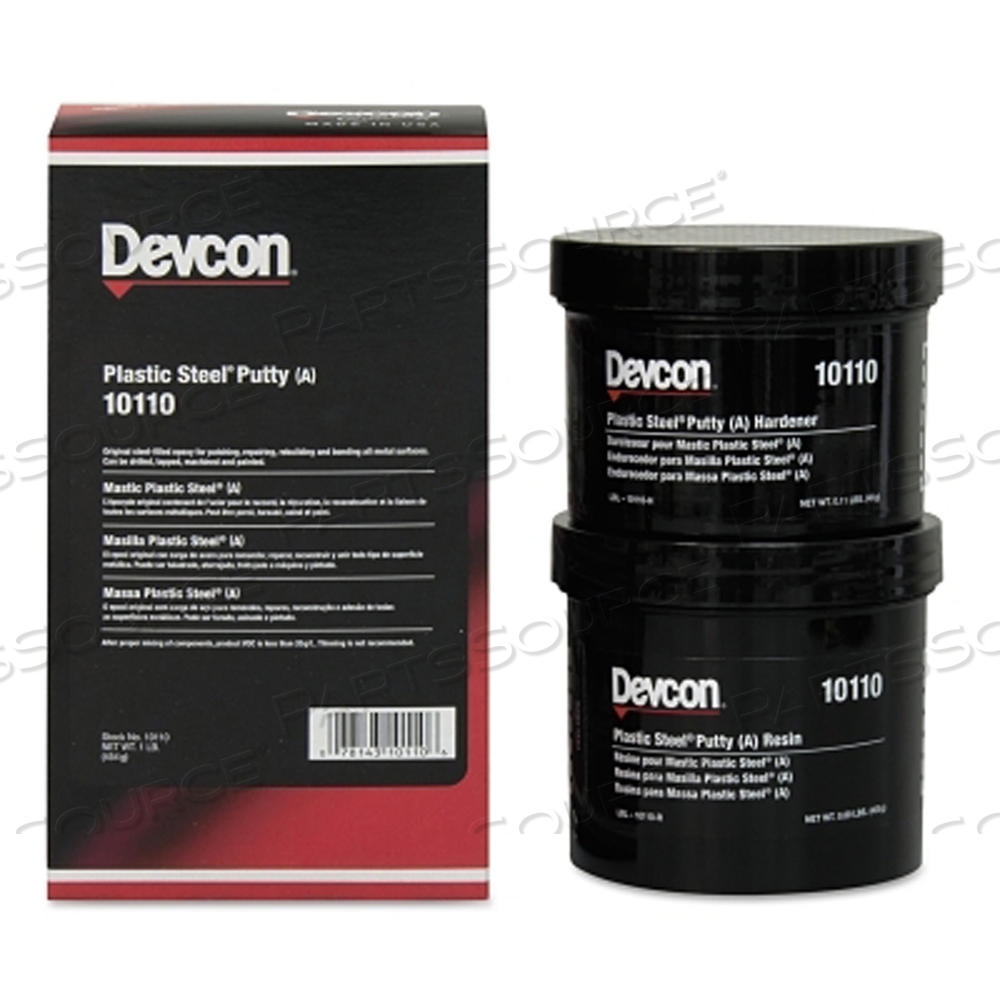 PLASTIC STEEL PUTTY (A) KIT, 1 LB by Devcon