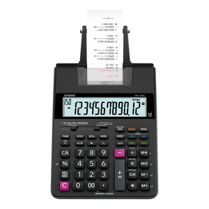 HR170R PRINTING CALCULATOR, BLACK/RED PRINT, 2 LINES/SEC by Casio