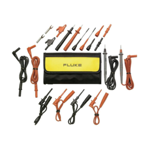 TL81A DELUXE ELECTRONICS TEST LEAD SET - BLACK/RED by Fluke Electronics Corp (Biomedical Div.)