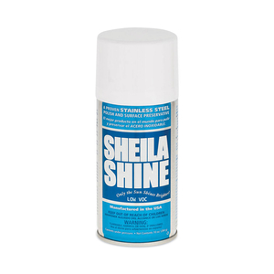 LOW VOC STAINLESS STEEL CLEANER AND POLISH, 10 OZ SPRAY CAN by Sheila Shine