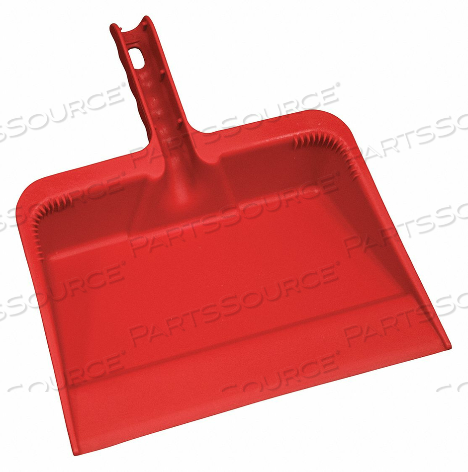 J4745 HAND HELD DUST PAN RED POLYETHYLENE by Tough Guy J4745 HAND HELD DUST PAN RED POLYETHYLENE by Tough Guy
