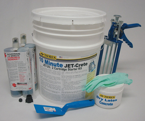 CRACK REPAIR 2 CARTRIDGE KIT PAIL by JE Tomes