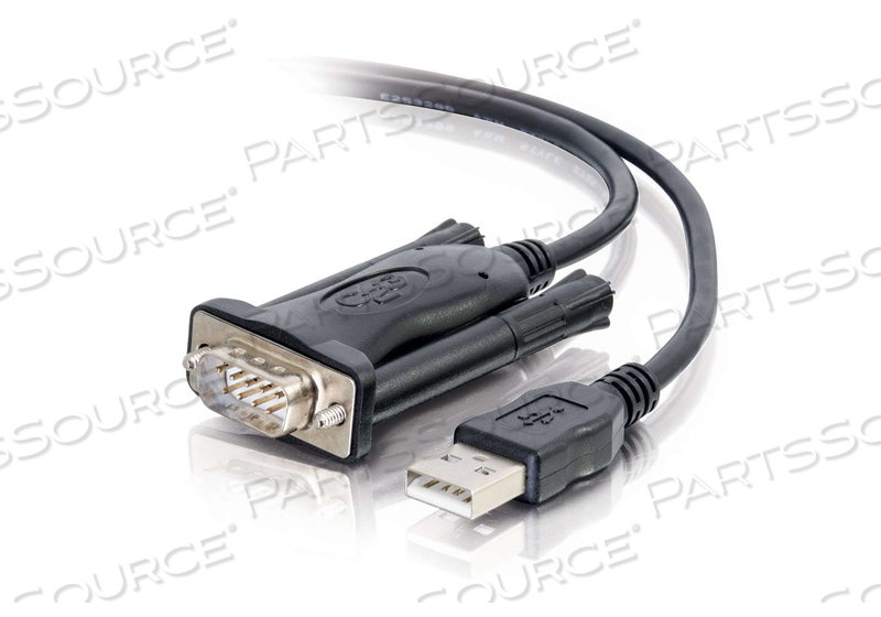 USB TO DB9 MALE SERIAL ADPTR W/THUMBS by Legrand AV (C2G)