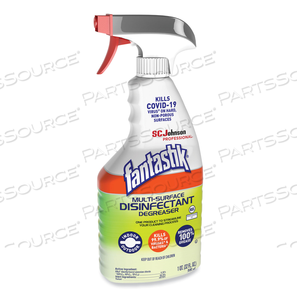 MULTI-SURFACE DISINFECTANT DEGREASER, HERBAL, 32 OZ SPRAY BOTTLE by Fantastik