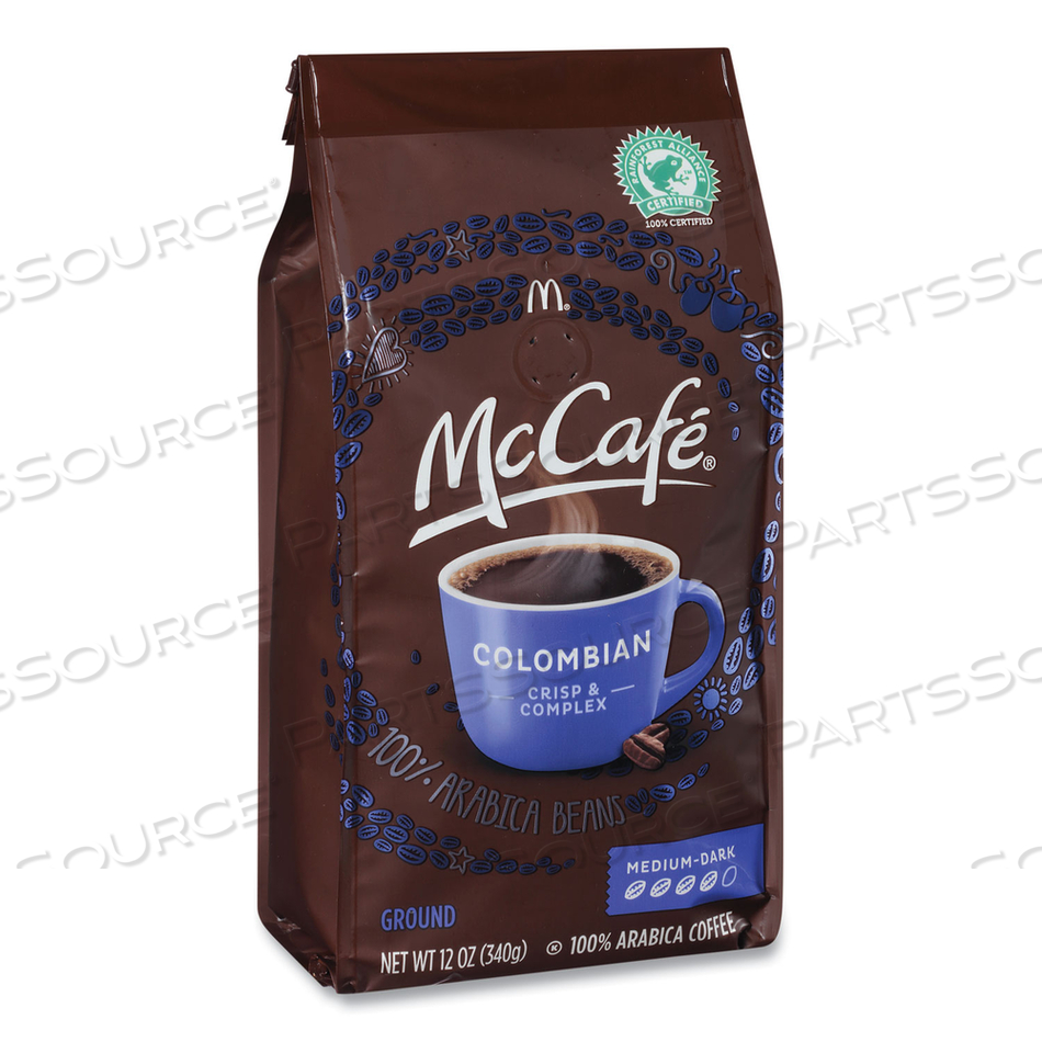 GROUND COFFEE, COLOMBIAN, 12 OZ BAG by McCafe GROUND COFFEE, COLOMBIAN, 12 OZ BAG by McCafe