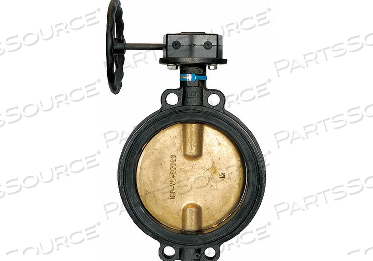BUTTERFLY VALVE WAFER SIZE 6 IN by Milwaukee Valve
