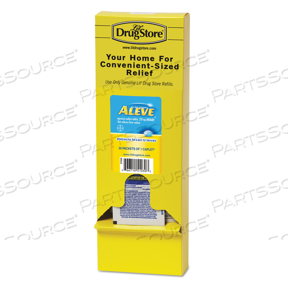 NAPROXIN TABLETS, 220MG, REFILL PACK, ONE TABLET/PACKET by Aleve NAPROXIN TABLETS, 220MG, REFILL PACK, ONE TABLET/PACKET by Aleve