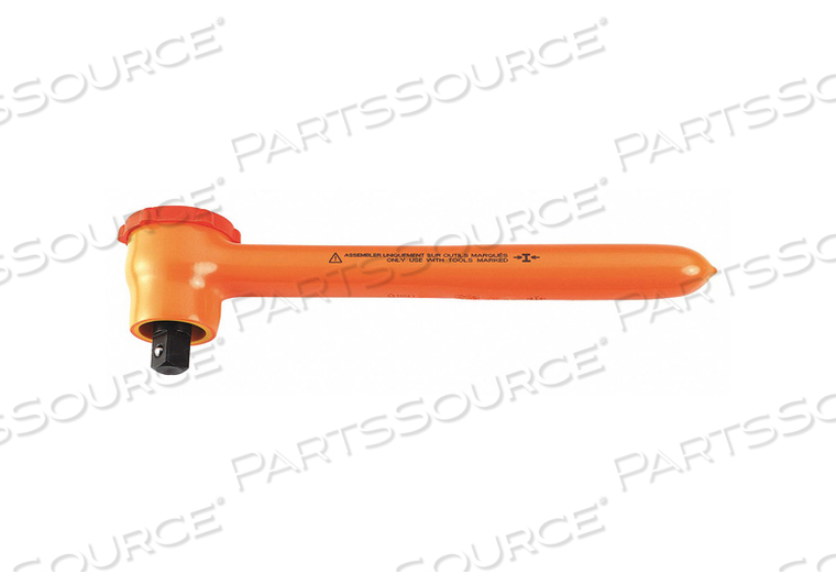 HAND RATCHET INSULATED 3/8 DR. 7 L by Facom HAND RATCHET INSULATED 3/8 DR. 7 L by Facom