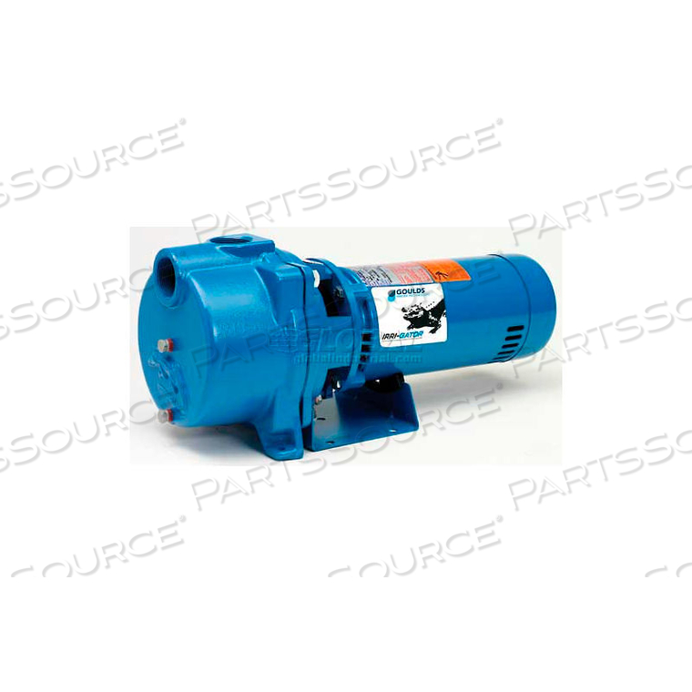 IRRI-GATOR SELF PRIMING CENTRIFUGAL PUMP - 1 PHASE ODP MOTOR - 230V - 2 HP - 110 GPM 