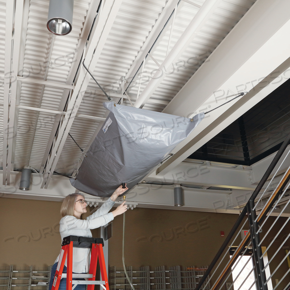 PIG RECTANGULAR ROOF LEAK DIVERTER TARP by New Pig Corporation