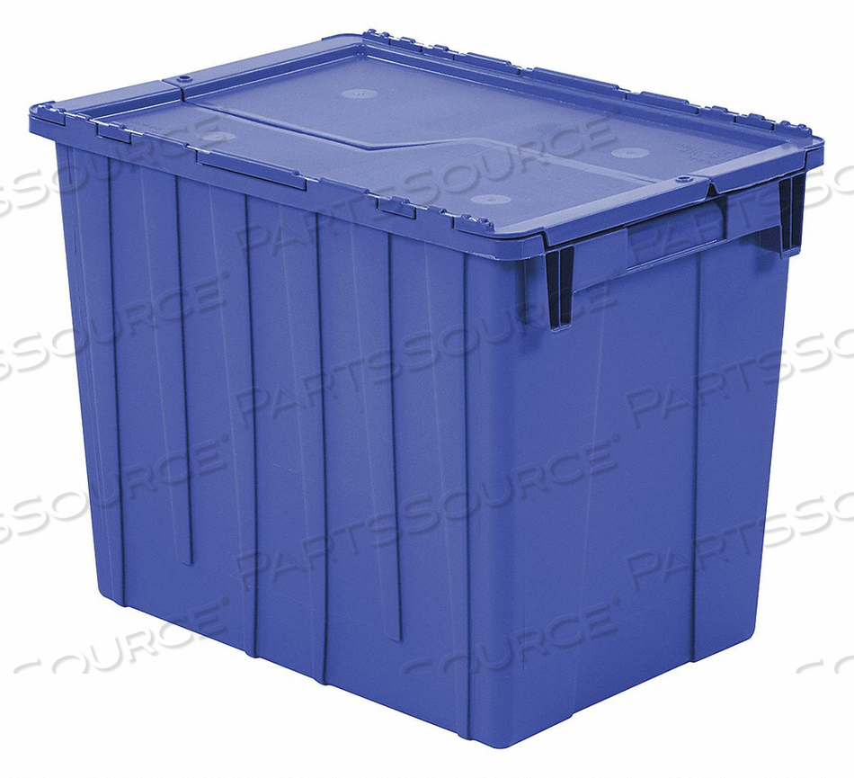 J0286 ATTACHED LID CONTAINER 2.2 CU FT. by Lewisbins J0286 ATTACHED LID CONTAINER 2.2 CU FT. by Lewisbins