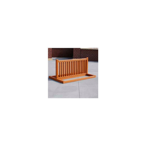 RECYCLED PLASTIC BIKE RACK 6-10 BIKES 6 FT LONG CEDAR by Jayhawk Plastics RECYCLED PLASTIC BIKE RACK 6-10 BIKES 6 FT LONG CEDAR by Jayhawk Plastics