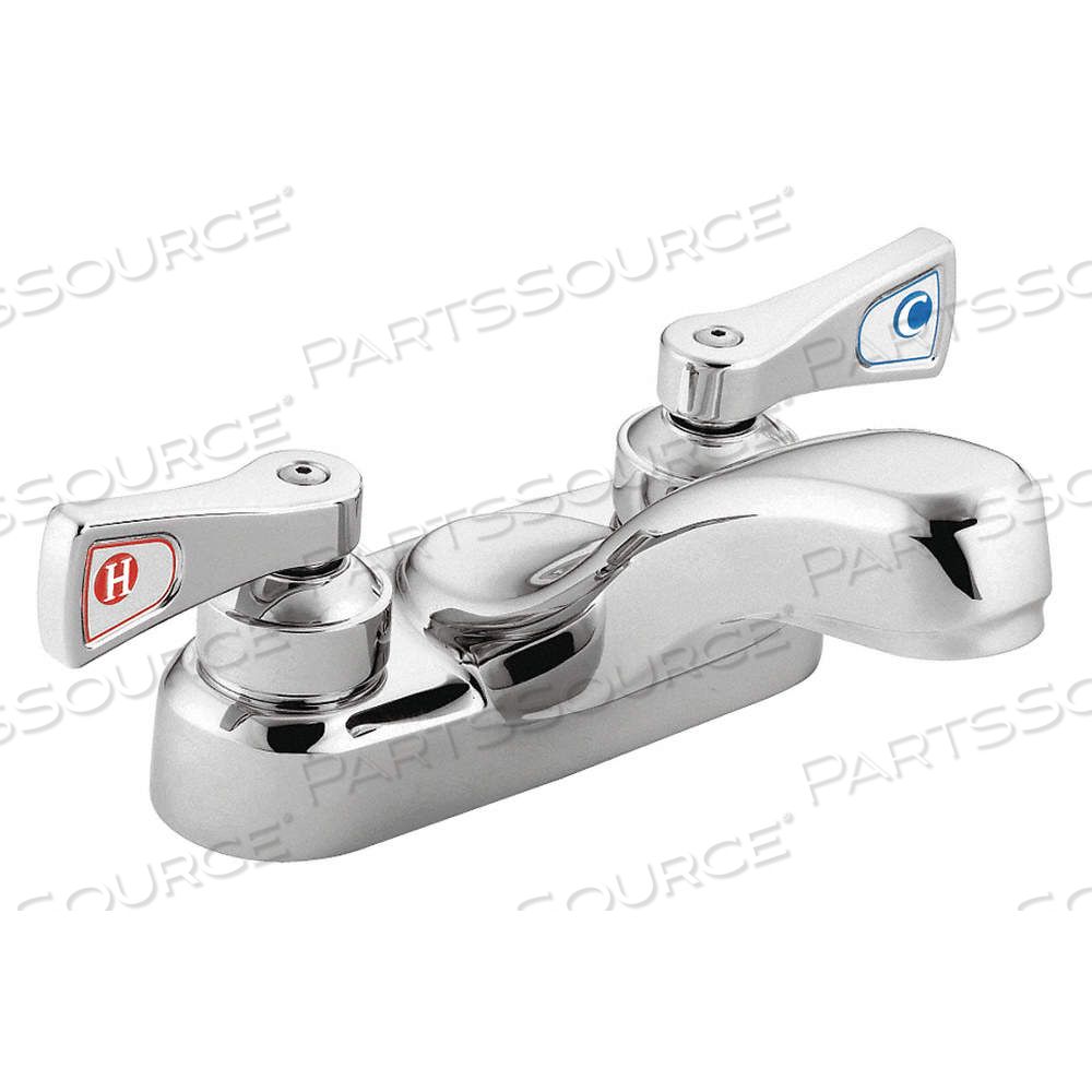 TWO HANDLE CENTERSET BATHROOM SINK FAUCET IN POLISHED CHROME by Moen