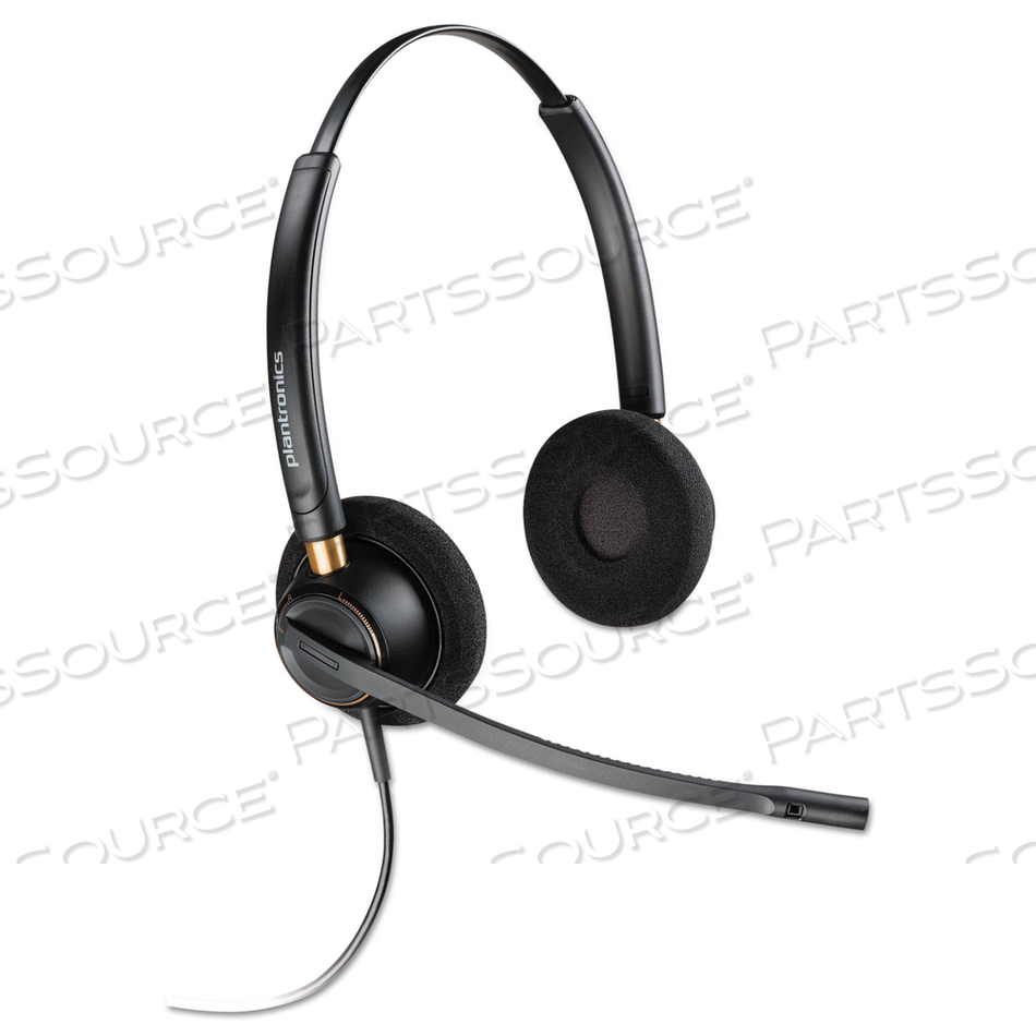 PLANTRONICS ENCOREPRO HW520 - HEADSET - ON-EAR - WIRED - QUICK DISCONNECT 