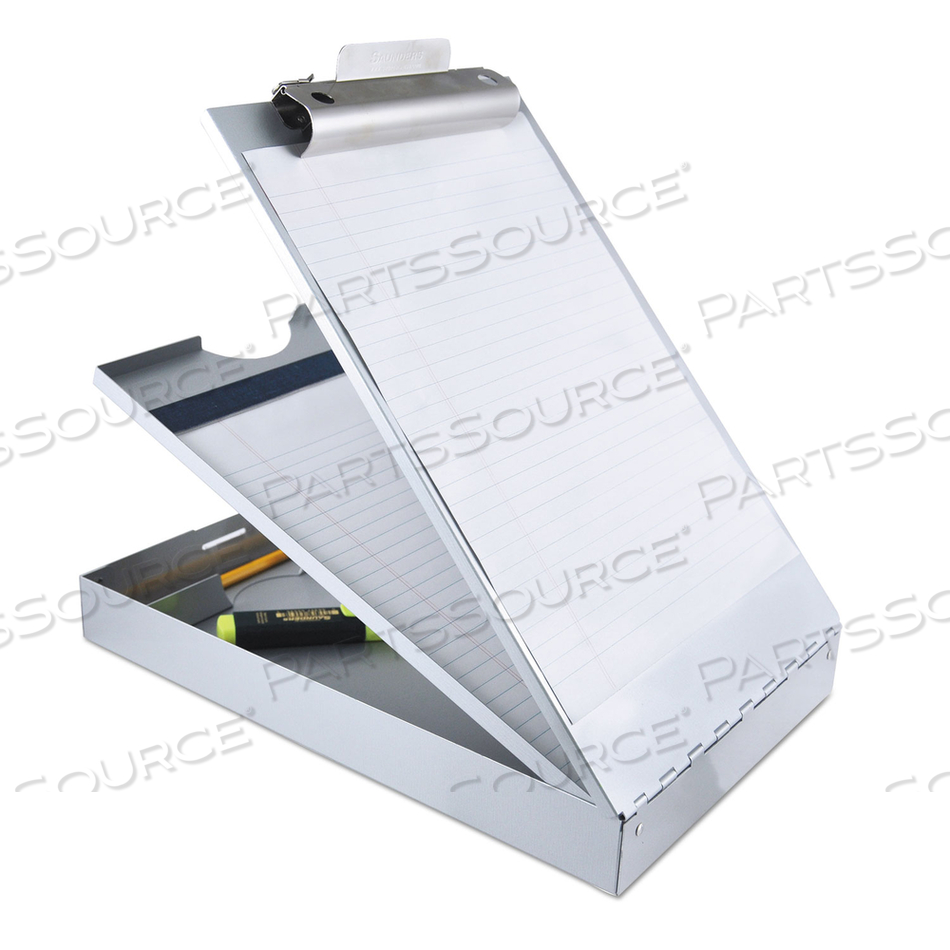 CRUISER MATE ALUMINUM STORAGE CLIPBOARD, 1.5" CLIP CAPACITY, HOLDS 8.5 X 11 SHEETS, SILVER by Saunders