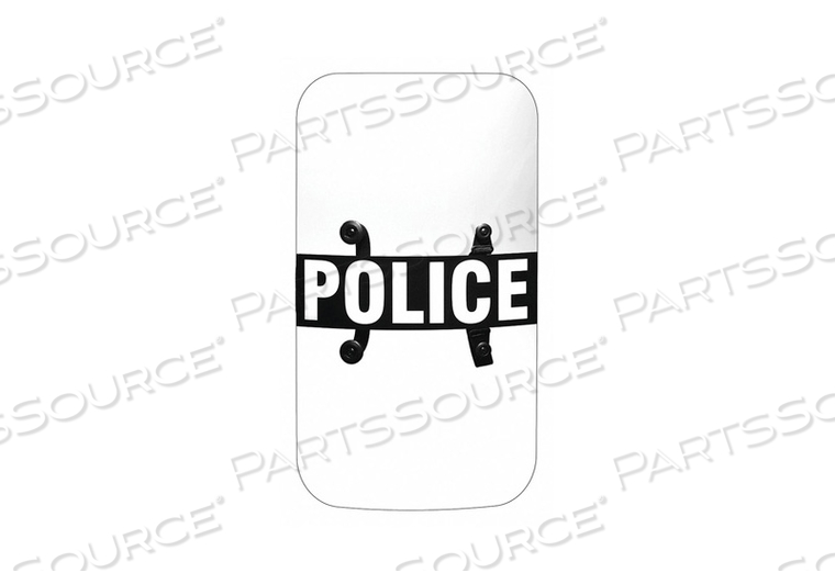 POLICE RIOT SHIELD CLEAR by Paulson International