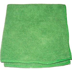 PERFECT PRODUCTS MICROFIBER CLOTHS 16"X16", GREEN by Nationwide Sales