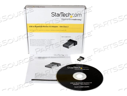 ADD BLUETOOTH 4.0 CAPABILITIES TO A LAPTOP OR DESKTOP COMPUTER THROUGH USB - MIN by StarTech.com Ltd.