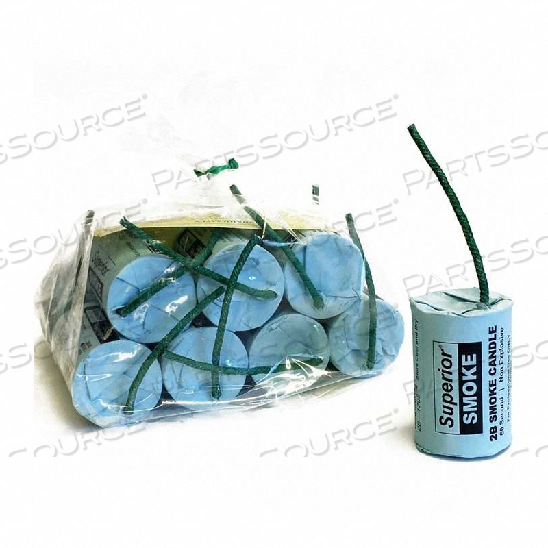 SMOKE CANDLES 8000 CU FT OF SMOKE PK12 by Superior Smoke